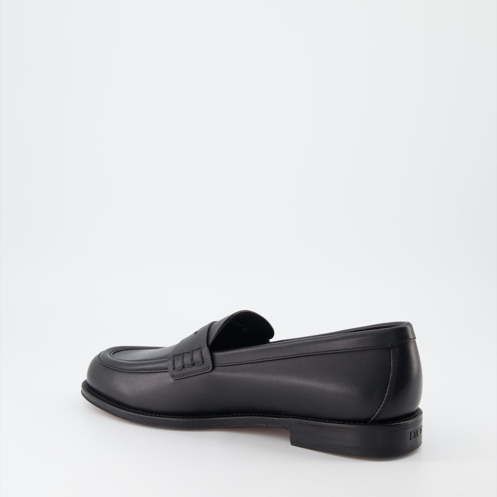 Dior, Granville Leather Moccasins, luxury men's footwear, elegant moccasins, premium leather shoes