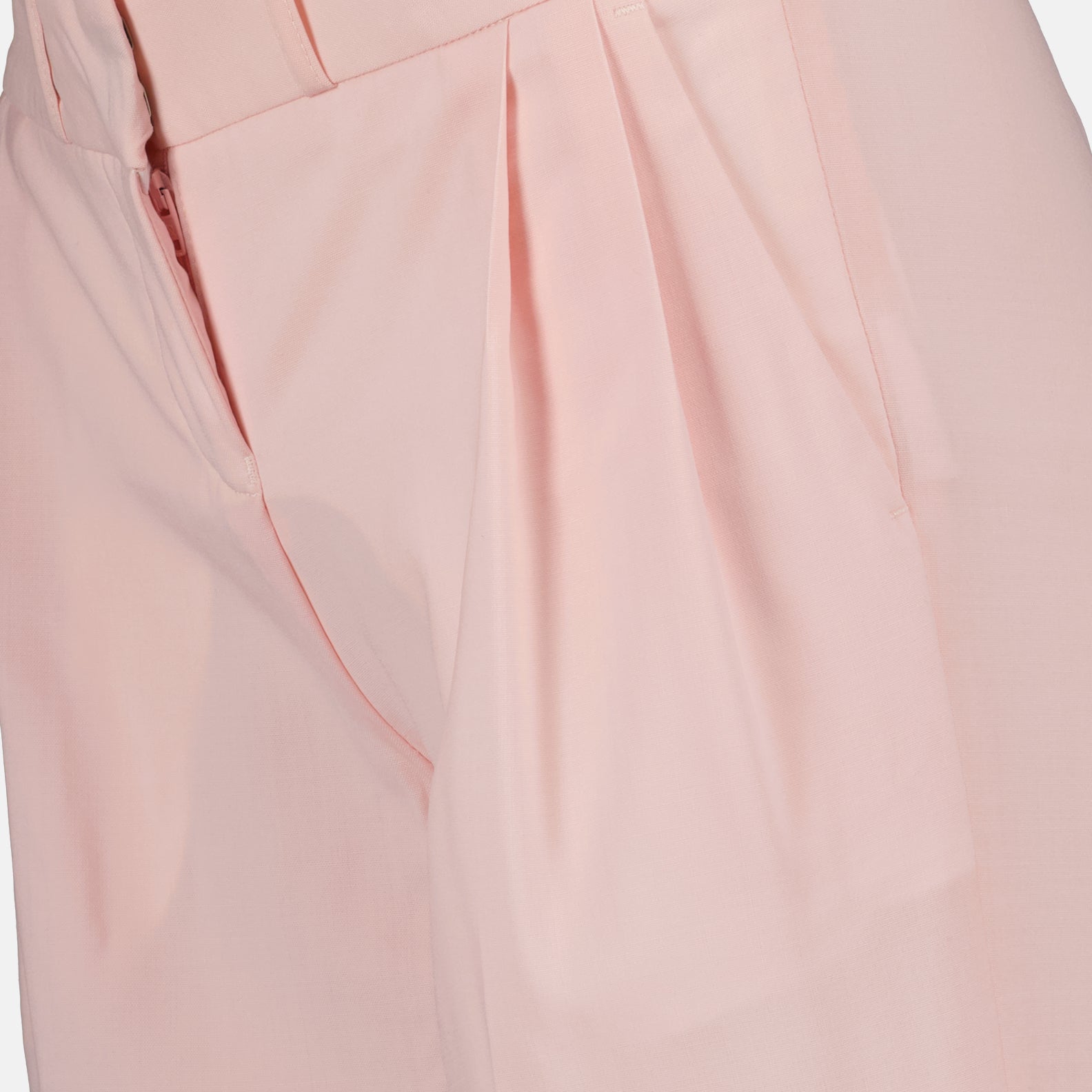 Coperni, Pleated Rose Trousers, Women's Luxury Fashion, High-End Trousers, Elegant Women's Pants