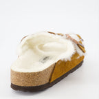 Image of Shearling Fur Arizona Sandals by Birkenstock for Men - Season Spring-Summer 2023 - Detail View 7