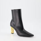 Givenchy, leather ankle boots, women's luxury footwear, G-Cube boots, designer shoes