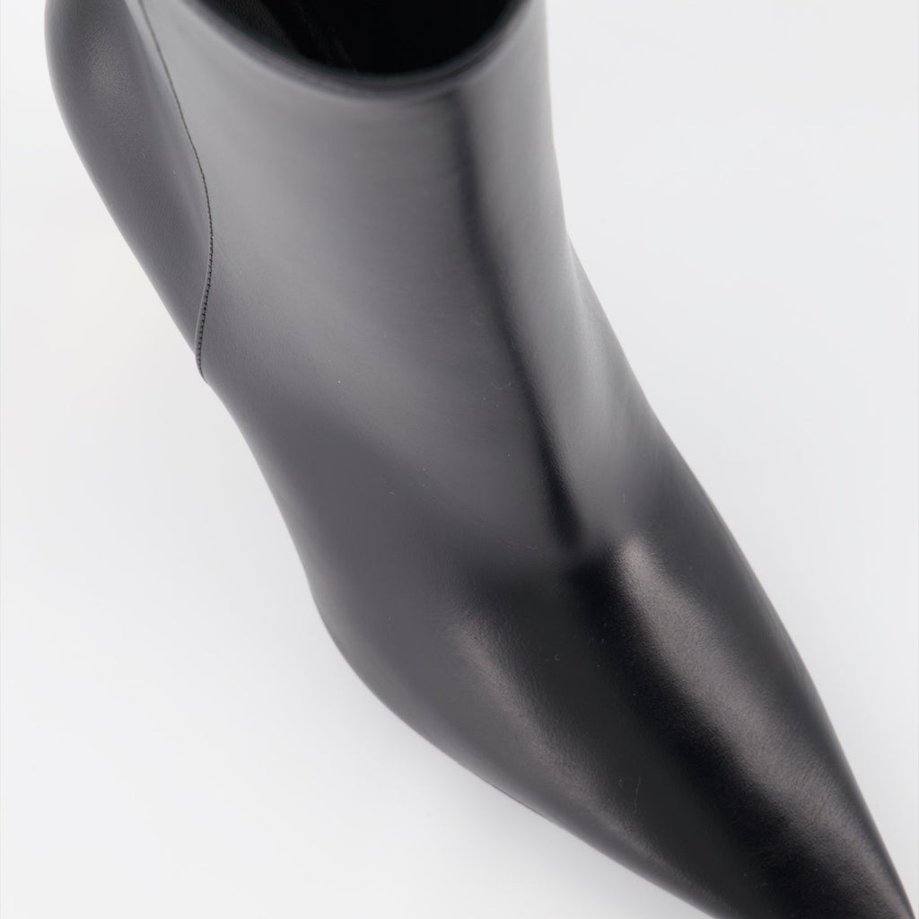 Givenchy, leather ankle boots, women's luxury footwear, G-Cube boots, designer shoes