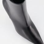 Givenchy, leather ankle boots, women's luxury footwear, G-Cube boots, designer shoes