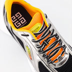 Givenchy sneakers, luxury men's footwear, silver sneakers, high-end fashion, designer shoes