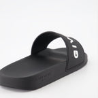 Bild der schwarzen Logo-Sandalen von Givenchy für Männer - Saison Herbst/Winter 2024 - Detailansicht 7