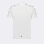 Givenchy T-shirt, white logo T-shirt, luxury fashion, high-end clothing, designer T-shirt