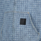 4G Denim Zip-Up Sweatshirt