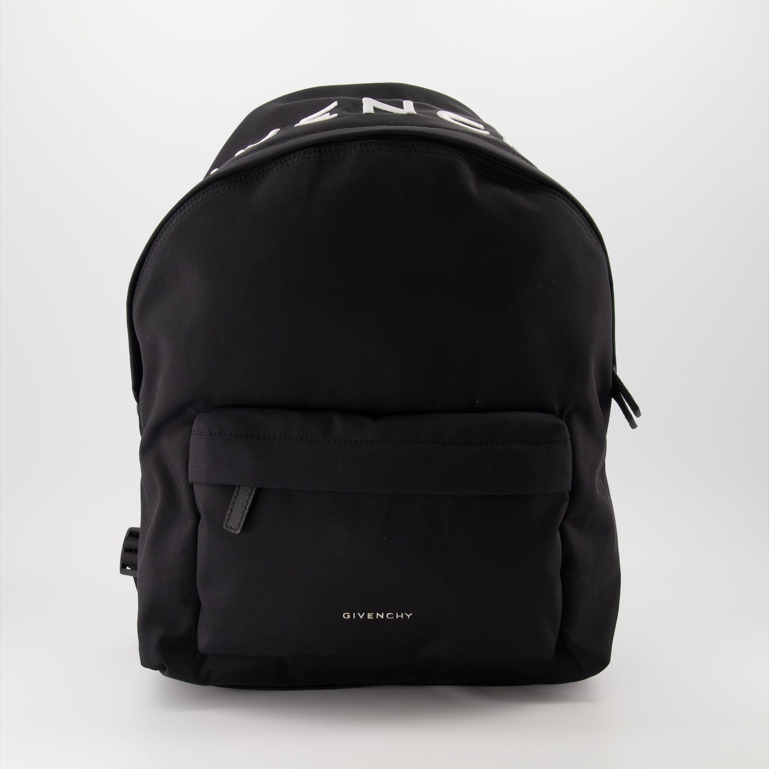 Givenchy backpack, Essential U, nylon backpack, adjustable straps, dual-zip closure