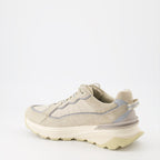 Moncler sneakers, beige suede sneakers, men's luxury footwear, casual luxury sneakers, Moncler Lite Runner