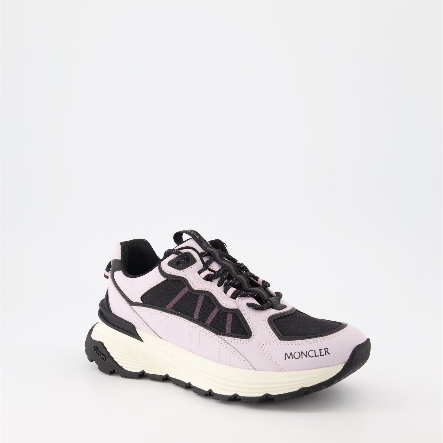 Moncler sneakers, women's pink suede sneakers, luxury footwear, Moncler Lite Runner, high-end fashion