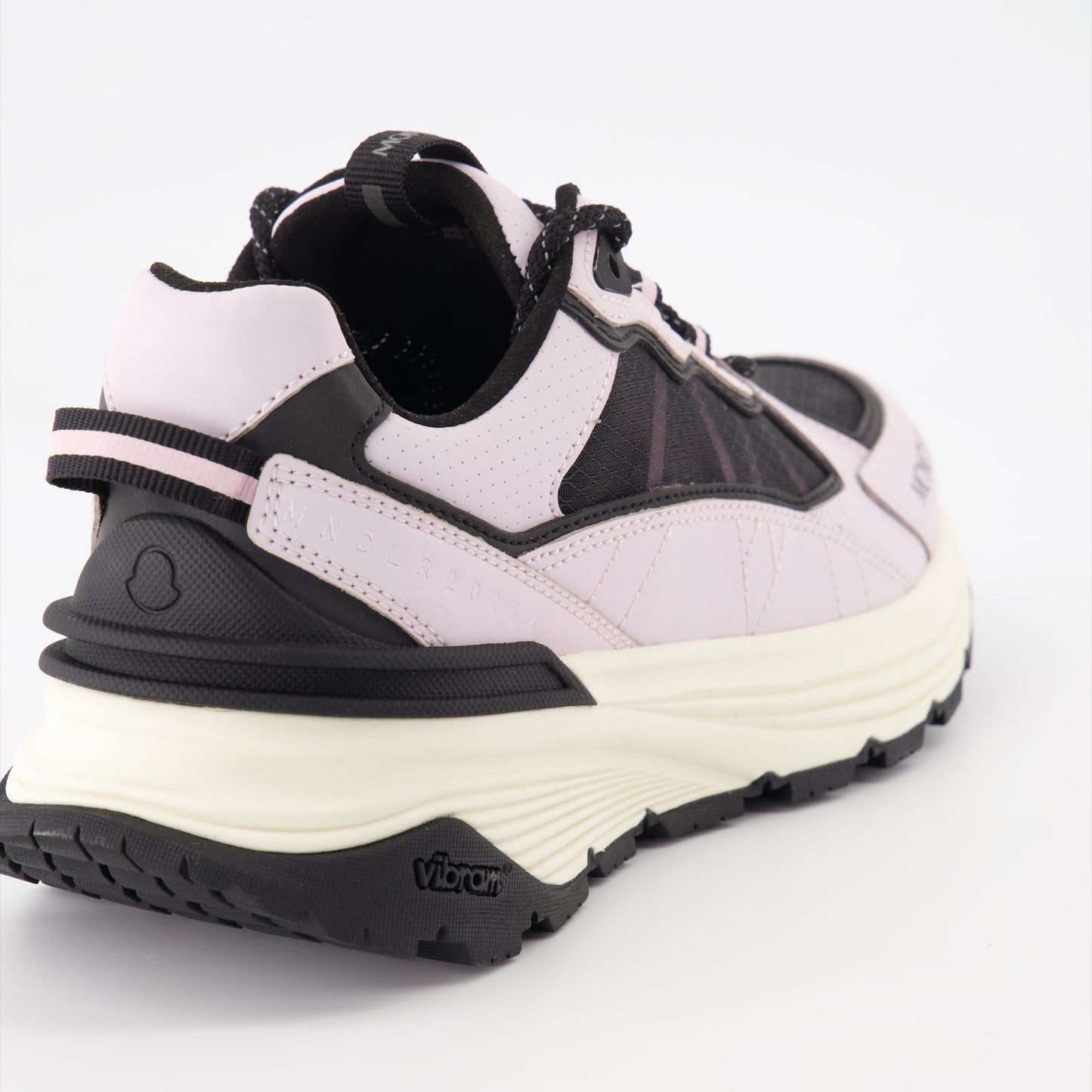 Moncler sneakers, women's pink suede sneakers, luxury footwear, Moncler Lite Runner, high-end fashion