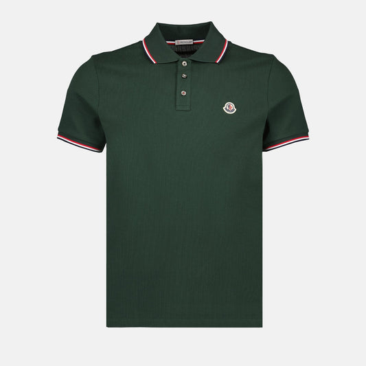 Moncler Polo, luxury men's polo, designer casual wear, sophisticated men's clothing, high-end fashion