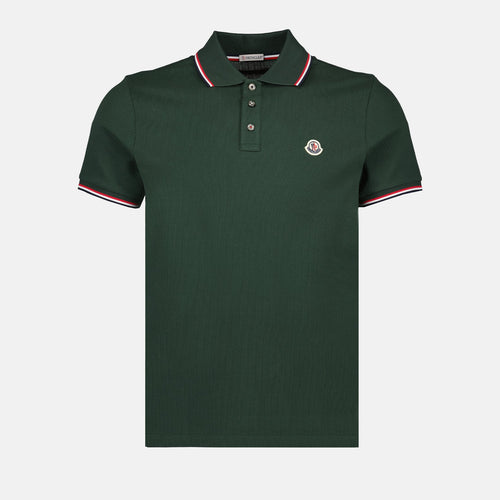 Polo with Logo and Trim