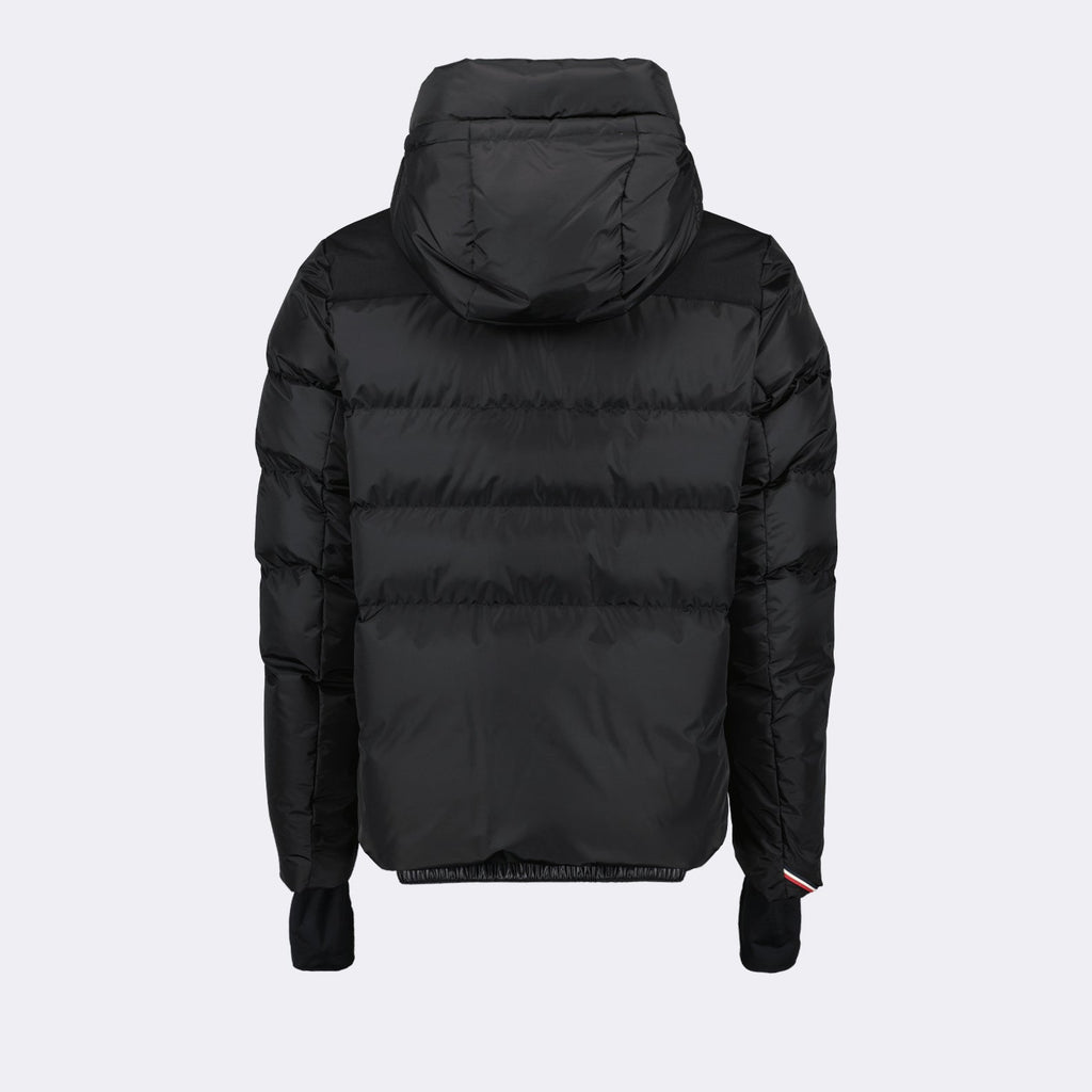 Moncler Grenoble, down jacket, black nylon jacket, luxury winter wear, high-end outerwear