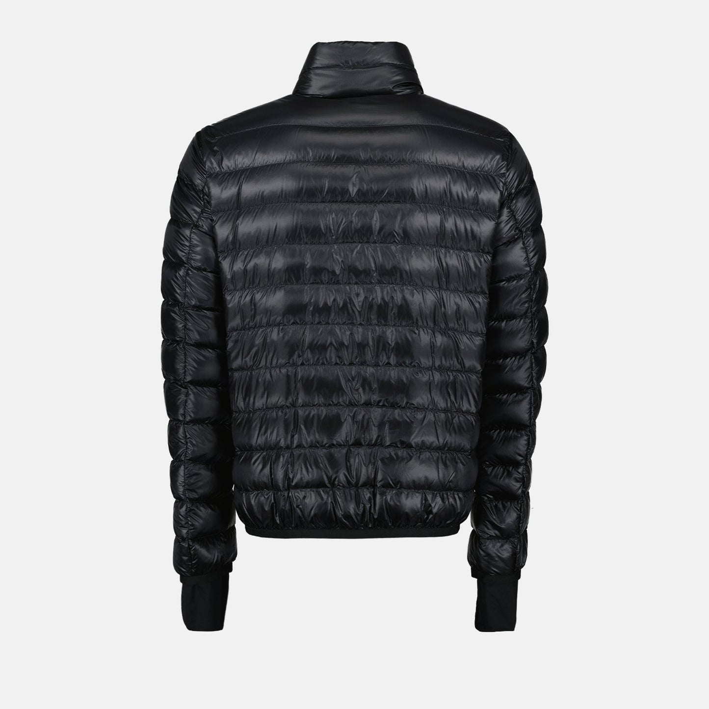 Moncler Grenoble, black down jacket, luxury puffer jacket, men's winter coat, premium outerwear