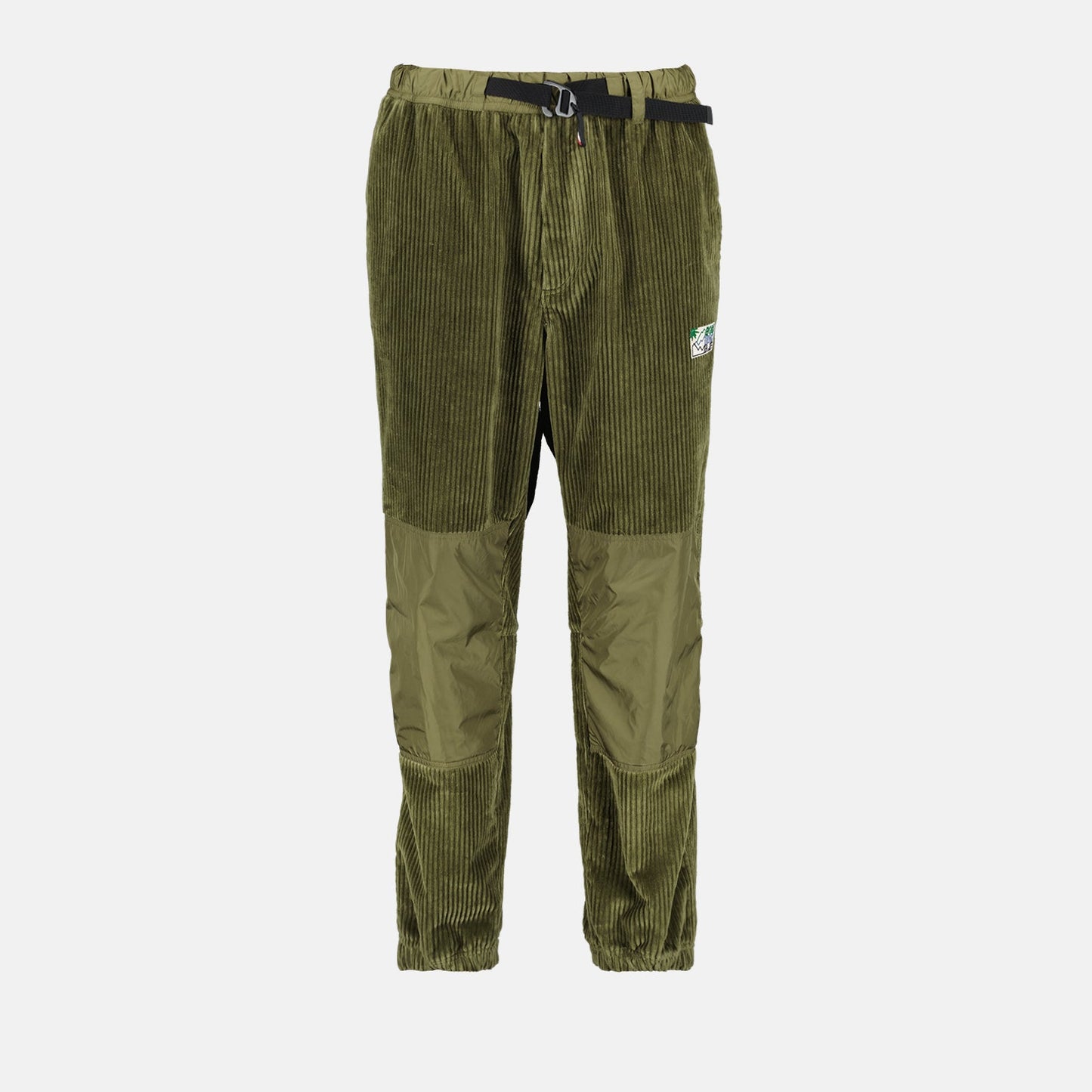 Green Corduroy Pants, Moncler Grenoble, Luxury Men's Trousers, High-End Corduroy, Elegant Men's Fashion