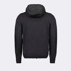 Moncler, wool jacket, hooded jacket, luxury outerwear, elegant winter wear