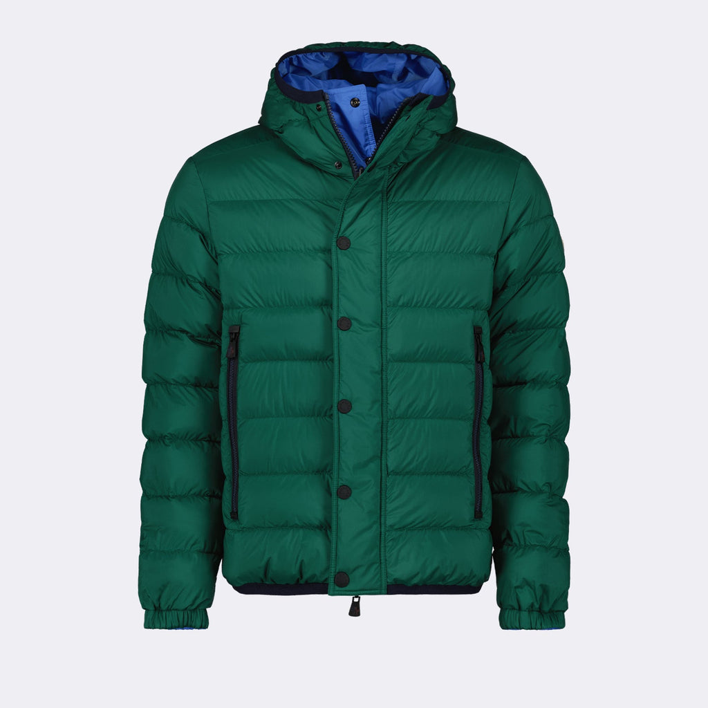 Image of Reversible Puffer Jacket Rosiere Blue-Green by Moncler Grenoble for Men - Season Autumn-Winter 2023 - Product detail view 1