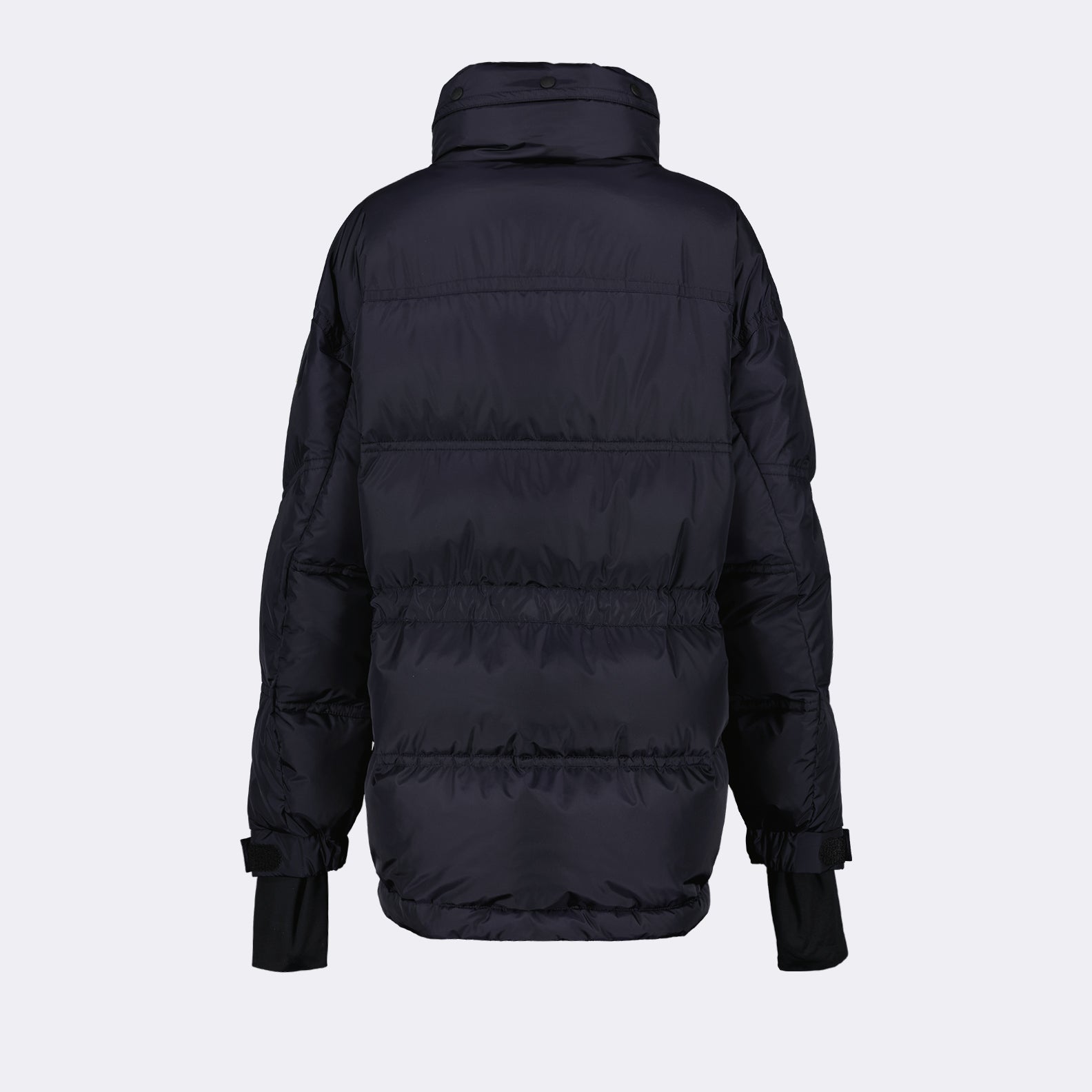 Moncler Grenoble, blue nylon jacket, down jacket, luxury outerwear, Brigues jacket