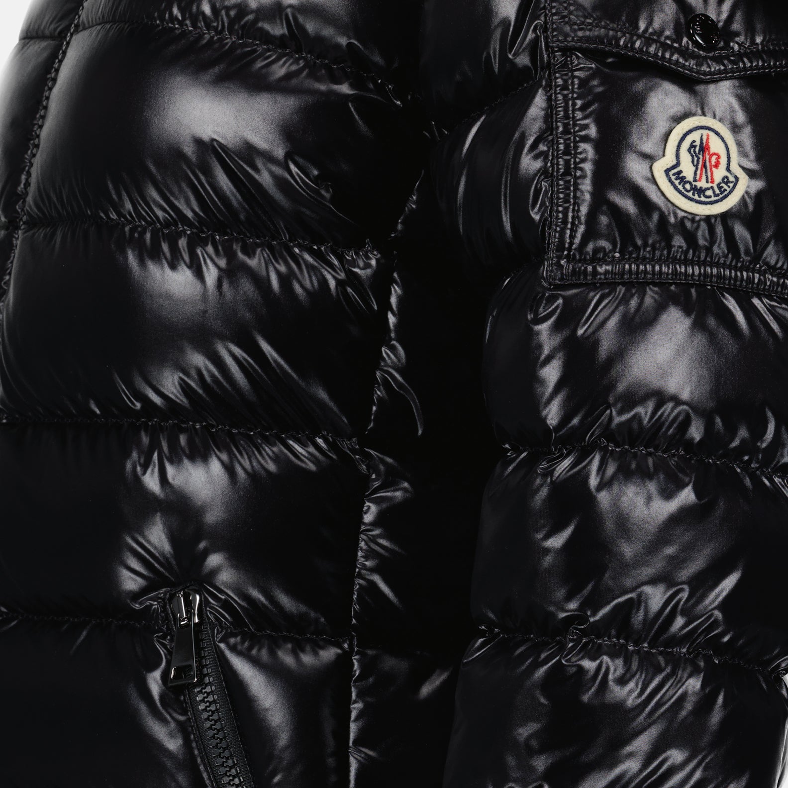 Moncler, Badyf jacket, women's black down jacket, luxury outerwear, high-end fashion