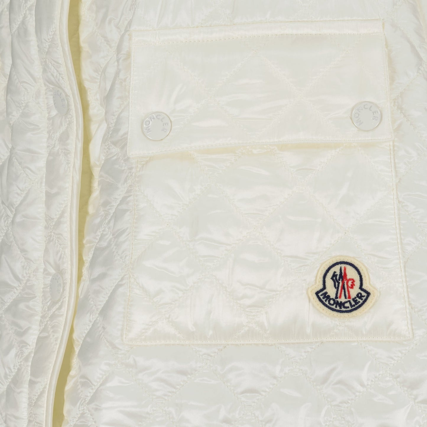 Moncler, Quilted Skirt, Women's Luxury Skirt, White Skirt, Designer Skirt