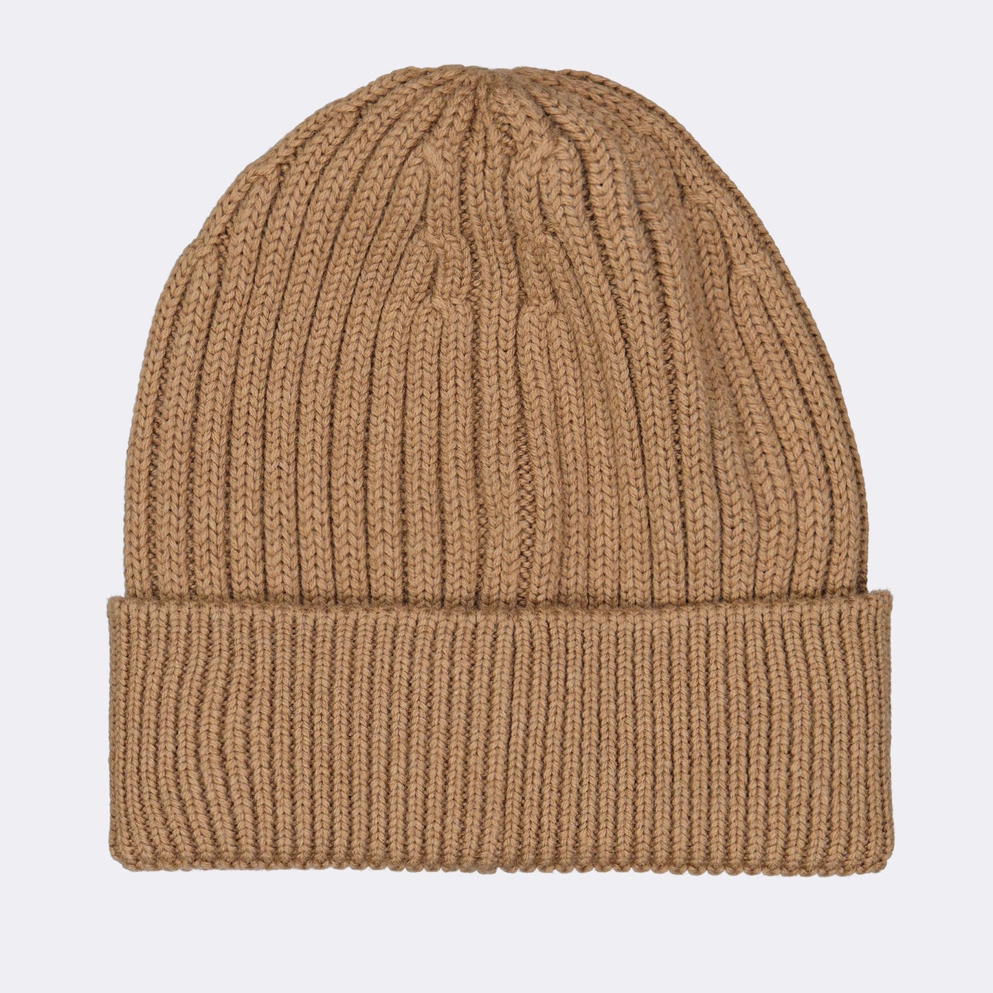 Moncler beanie, luxury brown beanie, designer winter accessory, Moncler Grenoble logo, elegant beanie