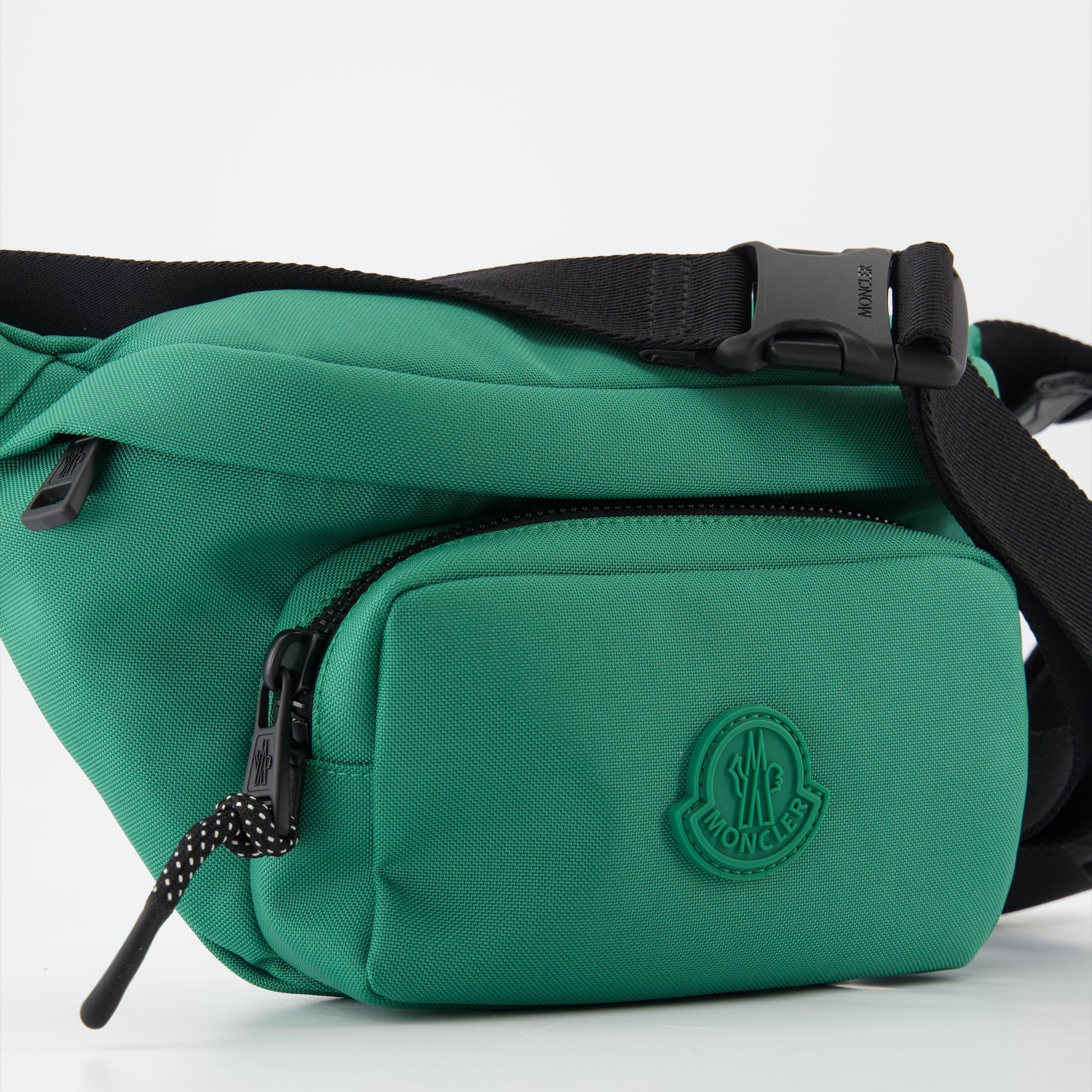 Moncler Waist Bag, Green Durance Bag, Men's Luxury Bag, Designer Accessories, High-End Fashion