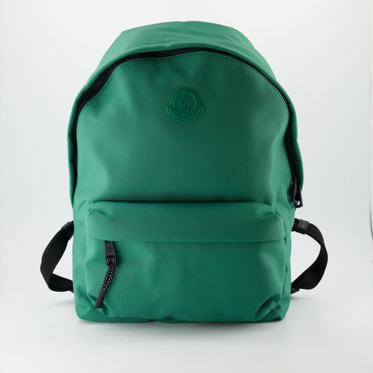 Moncler backpack, luxury men's accessories, forest green backpack, designer backpacks, men's fashion