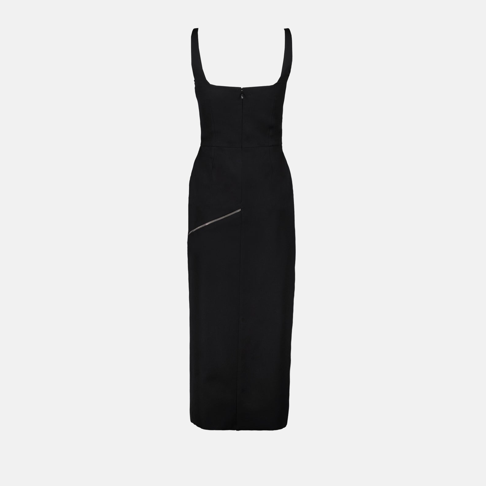 designer pencil dress Elegant Women's Vintage Winter Pencil Dress M-3XL Black / XL