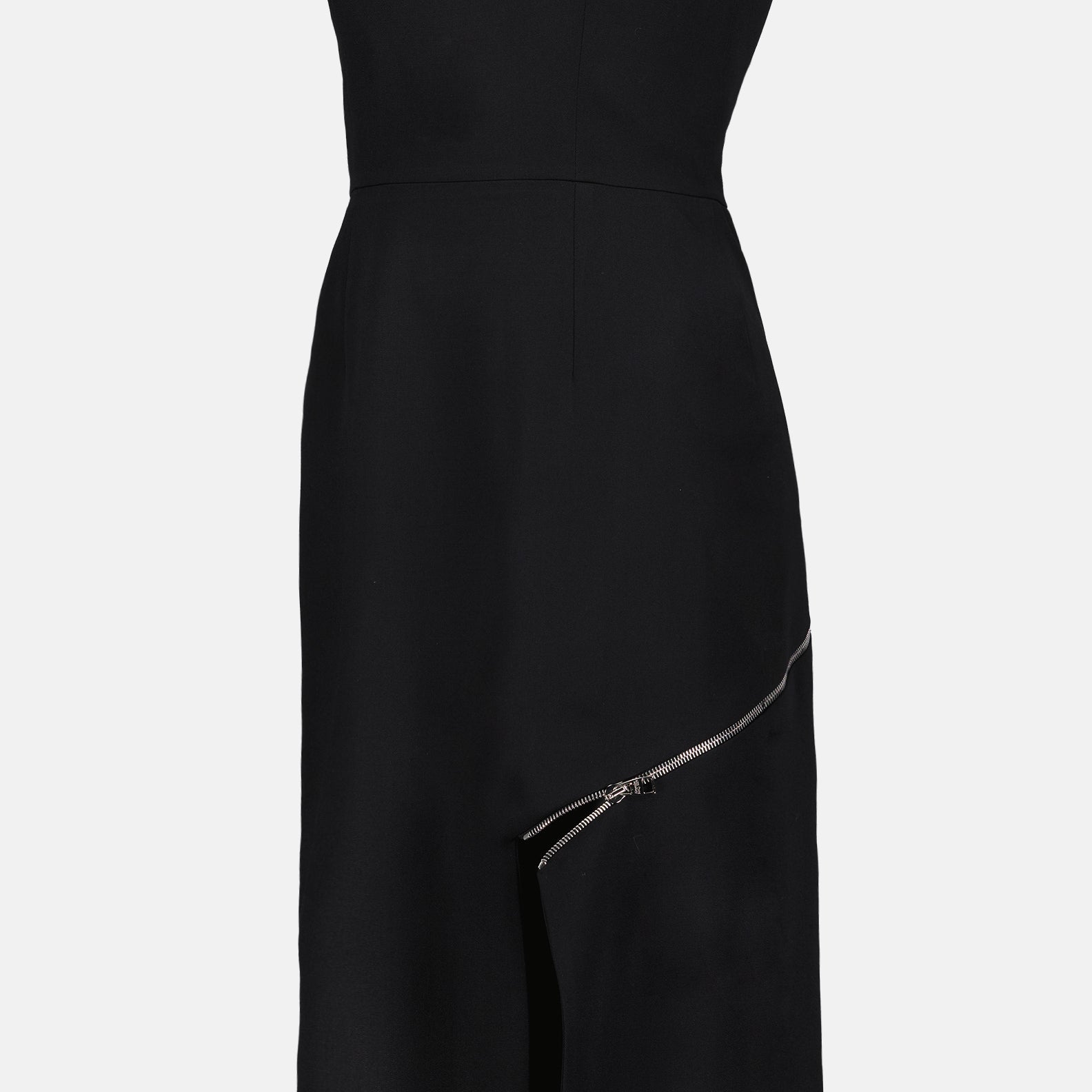 Alexander McQueen dress, Black pencil dress, Luxury women's fashion, Designer evening wear, High-end women's dress