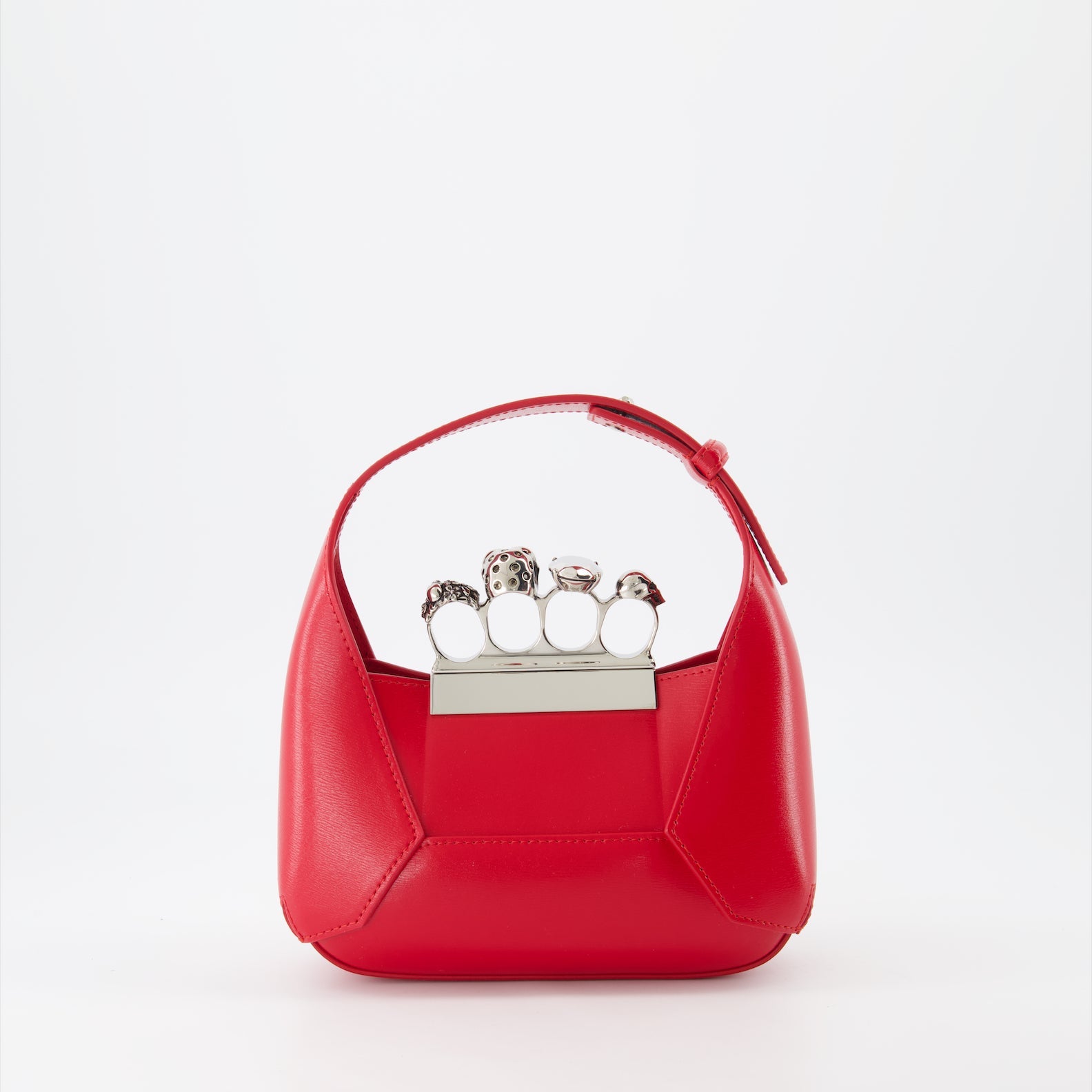 Mini Jewelled Hobo Bag, Alexander McQueen, luxury handbags, women's accessories, designer bags