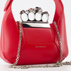 Mini Jewelled Hobo Bag, Alexander McQueen, luxury handbags, women's accessories, designer bags