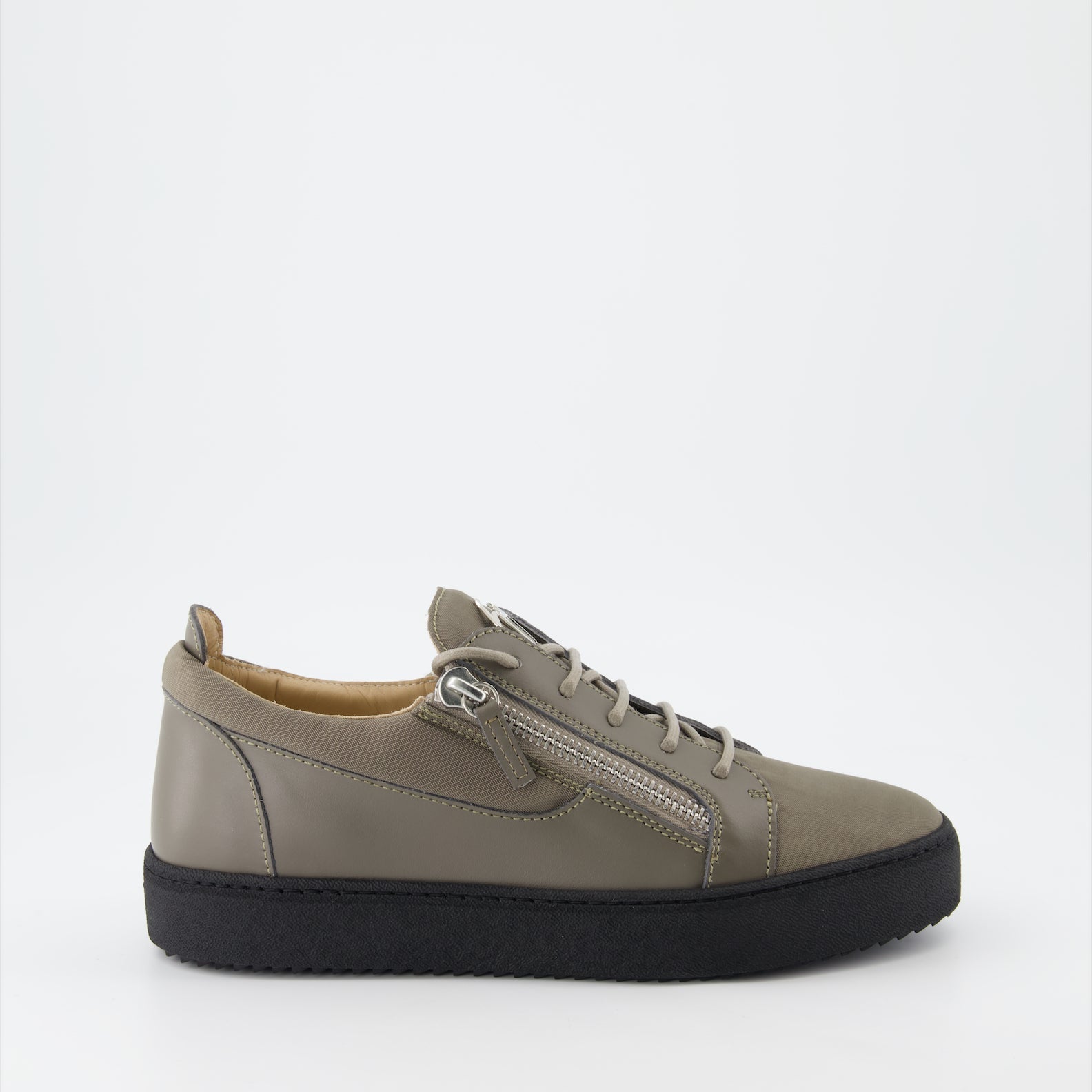 Giuseppe Zanotti, Grey Suede Sneakers, Luxury Men's Footwear, Designer Sneakers, High-End Fashion