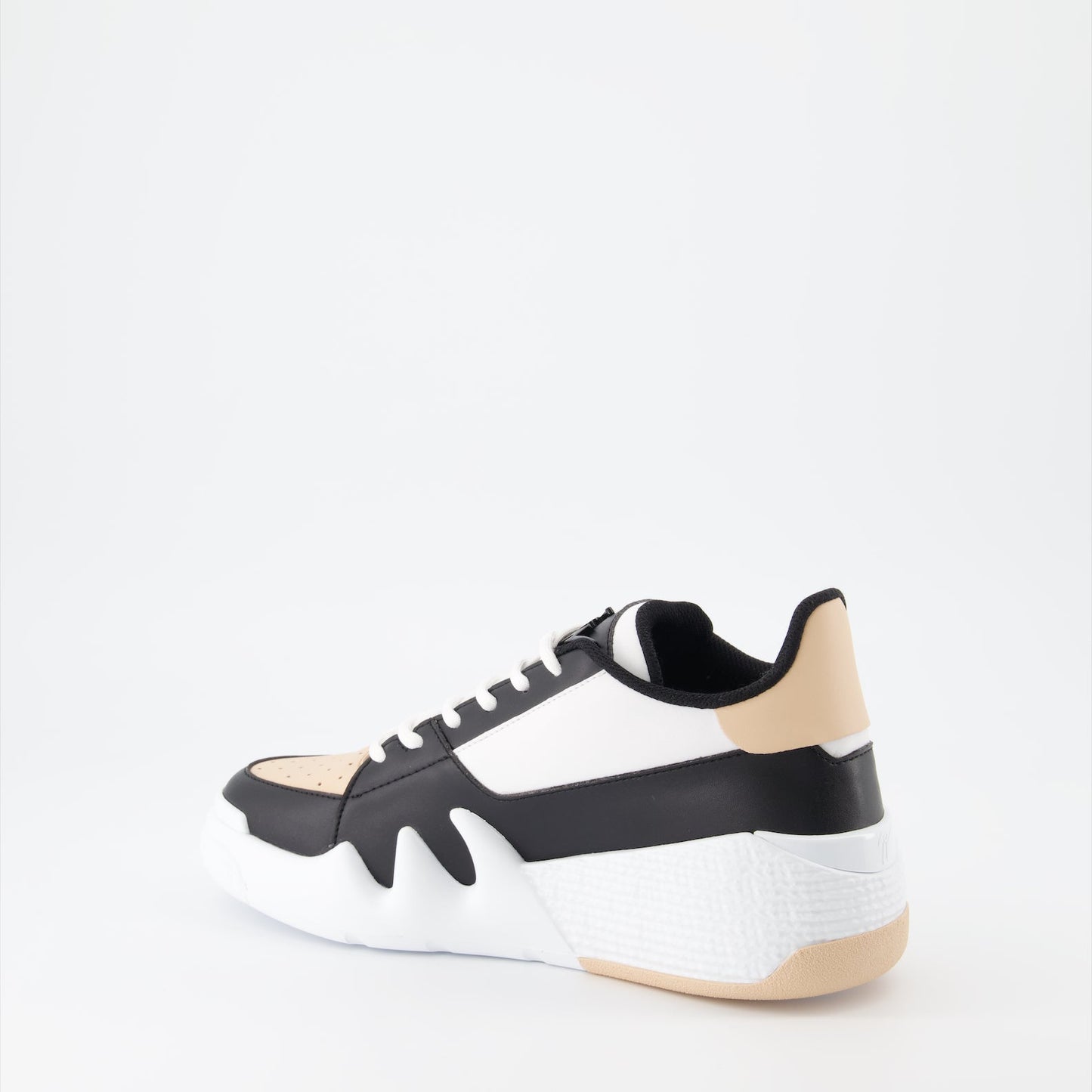 Giuseppe Zanotti, Heel Sneakers, Luxury Sneakers, Women’s Fashion, Black Orange Sneakers