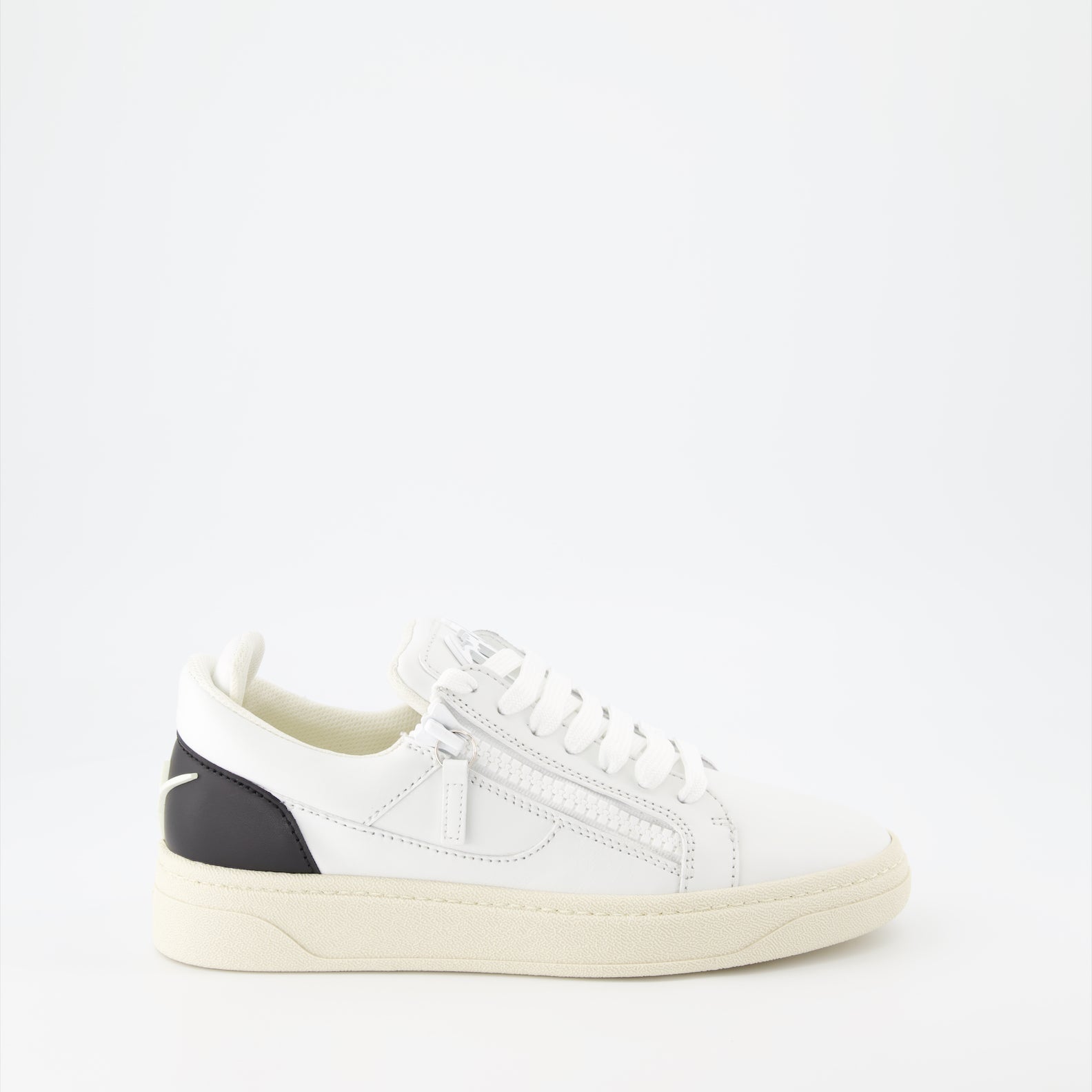 Giuseppe Zanotti, White Sneakers, Women's Luxury Sneakers, Designer Sneakers, High-end Footwear