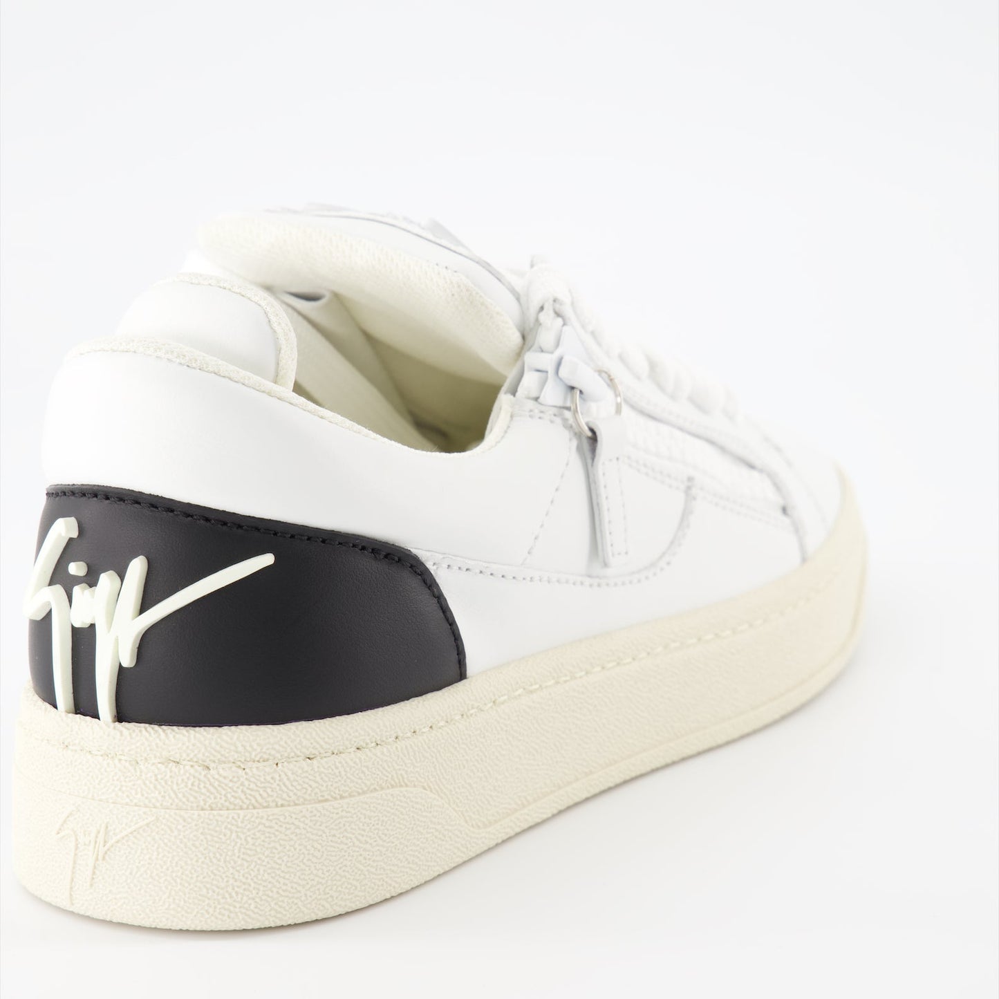 Giuseppe Zanotti, White Sneakers, Women's Luxury Sneakers, Designer Sneakers, High-end Footwear