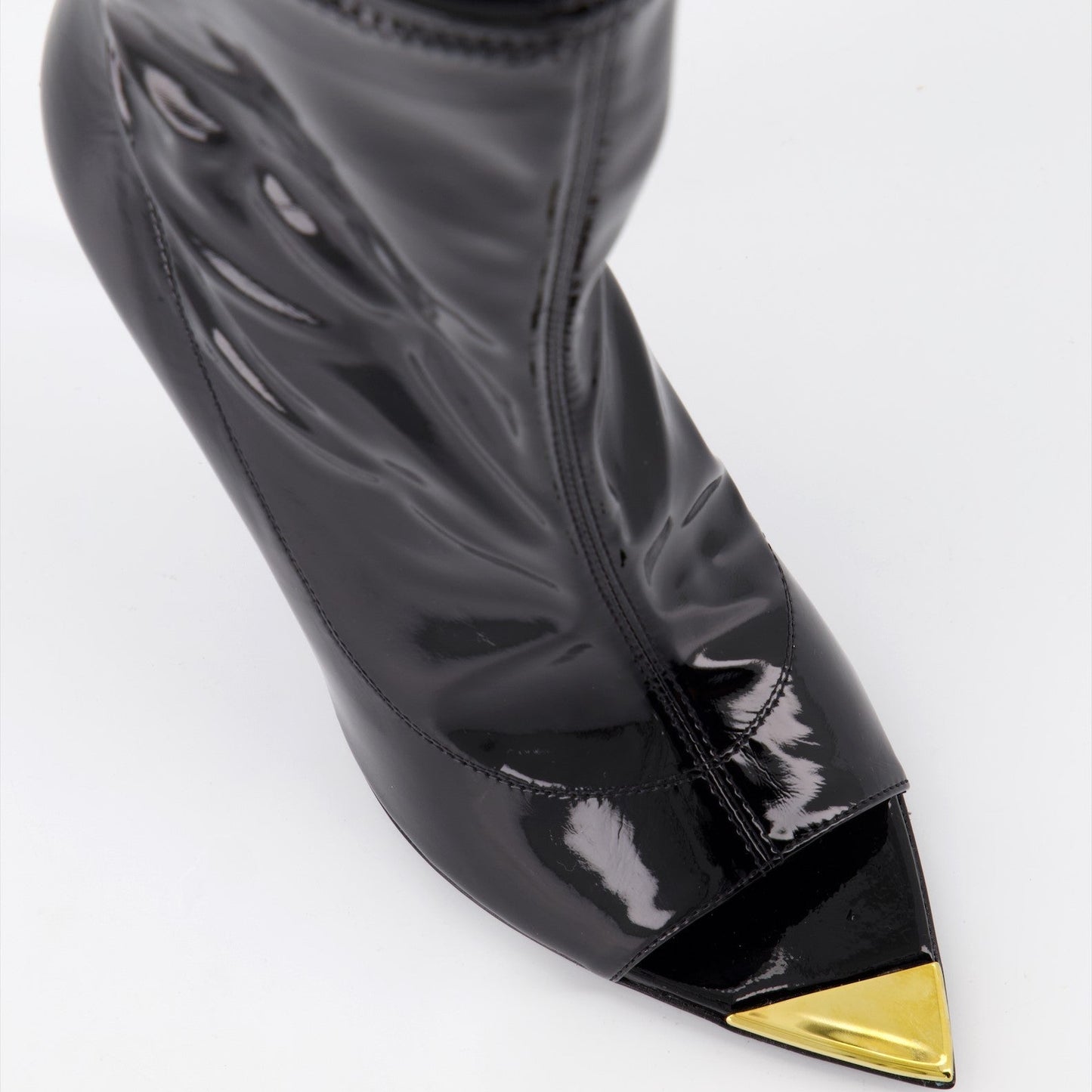 Giuseppe Zanotti, ankle boots, women's luxury footwear, black leather boots, high-end fashion