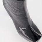 luxury boots, croco leather boots, Giuseppe Zanotti, high-end footwear, designer ankle boots