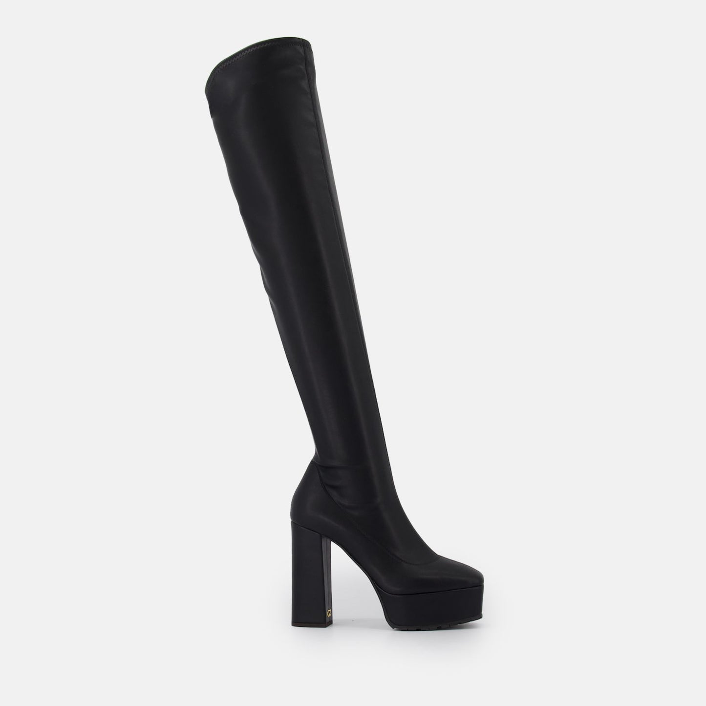 Giuseppe Zanotti, Cuissardes Morgana, luxury boots, high-end footwear, women's leather boots