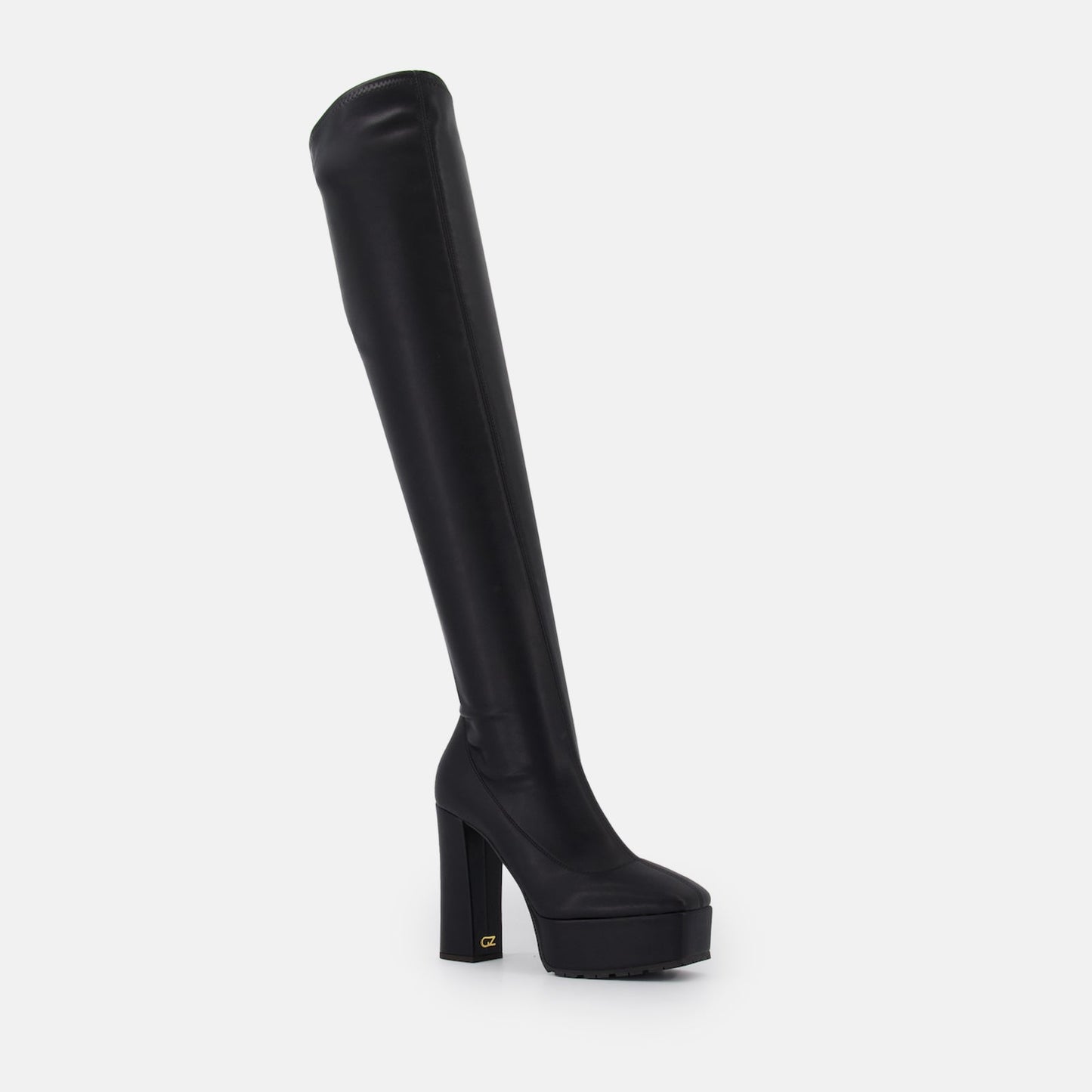 Giuseppe Zanotti, Cuissardes Morgana, luxury boots, high-end footwear, women's leather boots