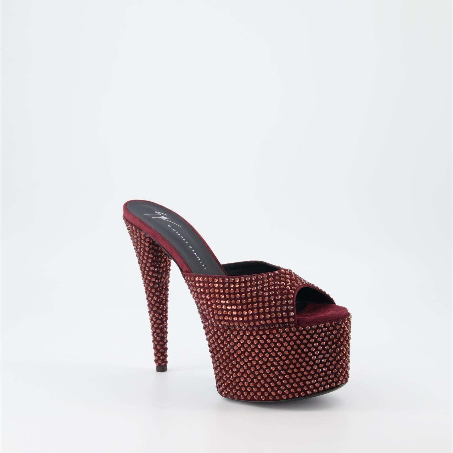 Giuseppe Zanotti, Strass Sandals, Luxury Footwear, Women's Designer Sandals, High-End Fashion