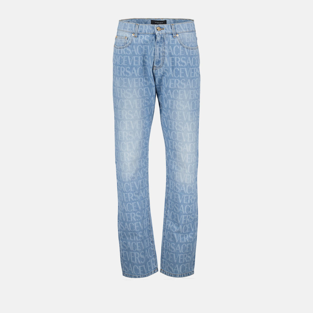 Allover Blue Denim Jeans
