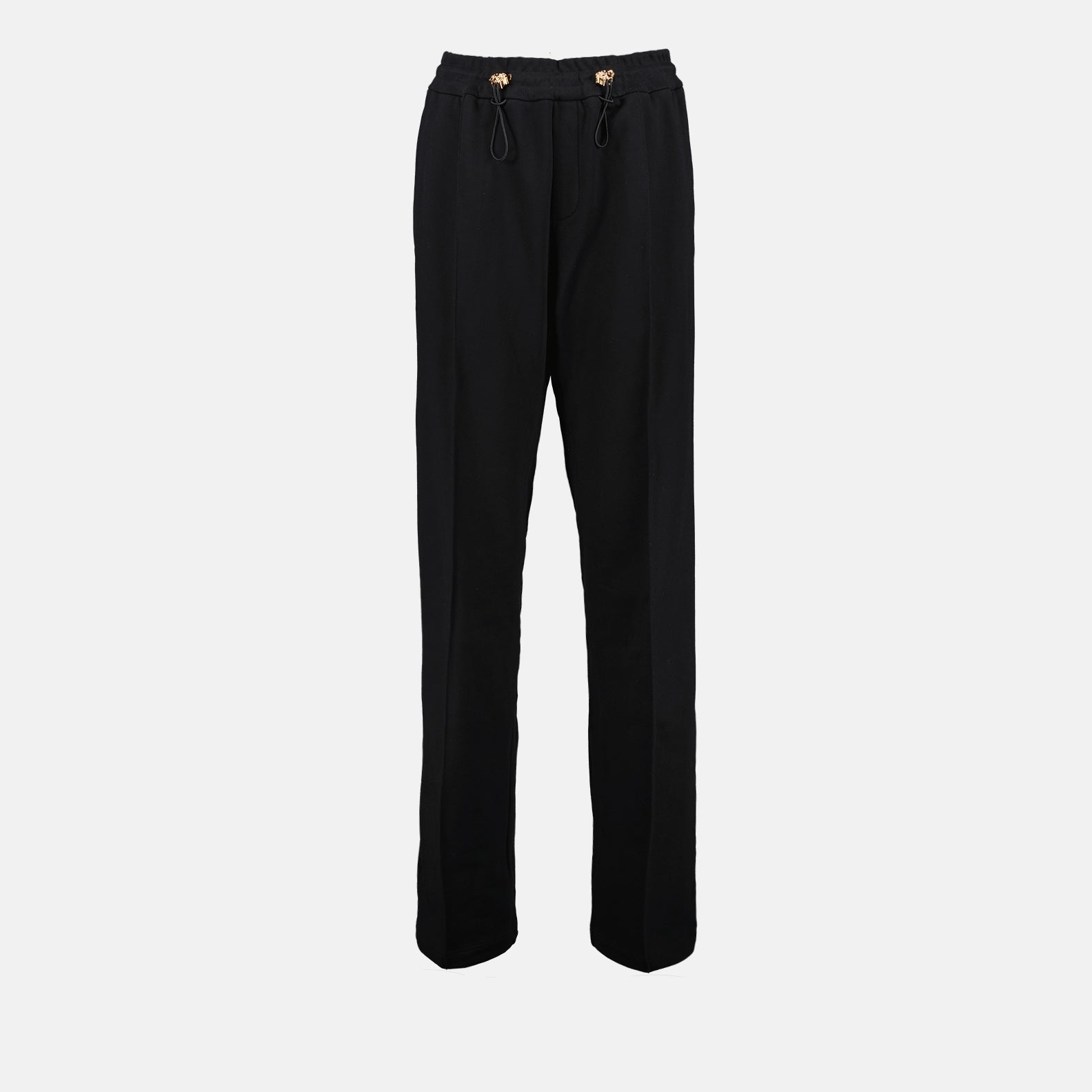 Versace joggers, La Medusa pants, luxury men's wear, black jogging pants, designer men's clothing