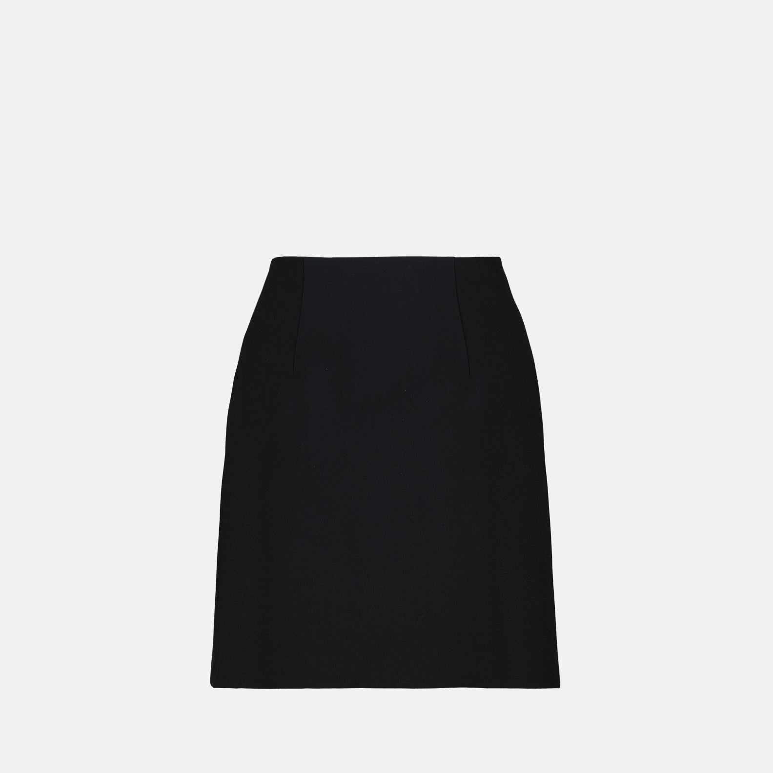 Versace, mini black skirt, luxury women's fashion, high-end clothing, elegant skirt