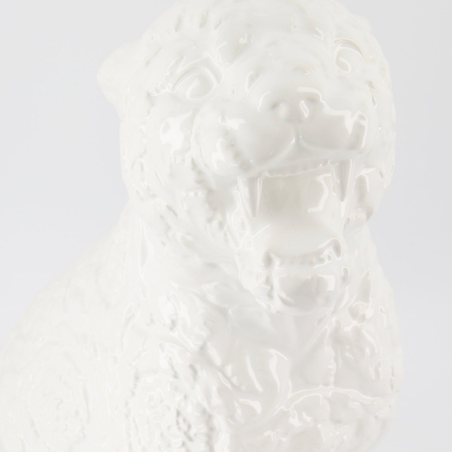 Versace, Cheetah Statue, Rokko White, Luxury Decor, High-End Gift