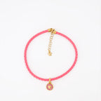 Versace, Medusa Biggie Necklace, Leather Necklace, Luxury Accessories, Women's Jewelry