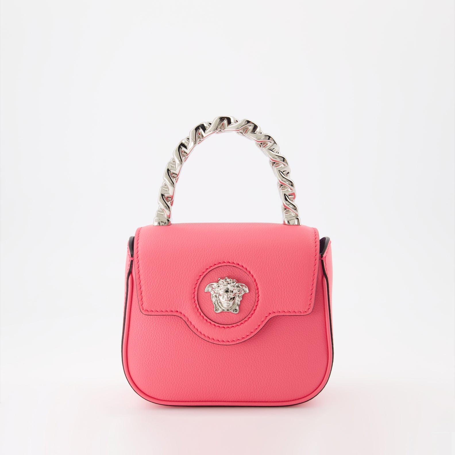 Versace, La Medusa, Mini Bag, Women's Luxury Bag, Pink Bag