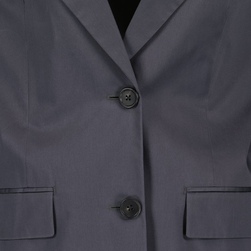 Imagem de um longo casaco de algodão da Prada para homens - Temporada Primavera-Verão 2023 - Detalhe 5