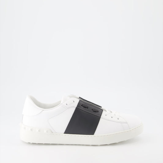 Valentino Garavani sneakers, luxury men's footwear, white-grey sneakers, designer sneakers, Valentino shoes