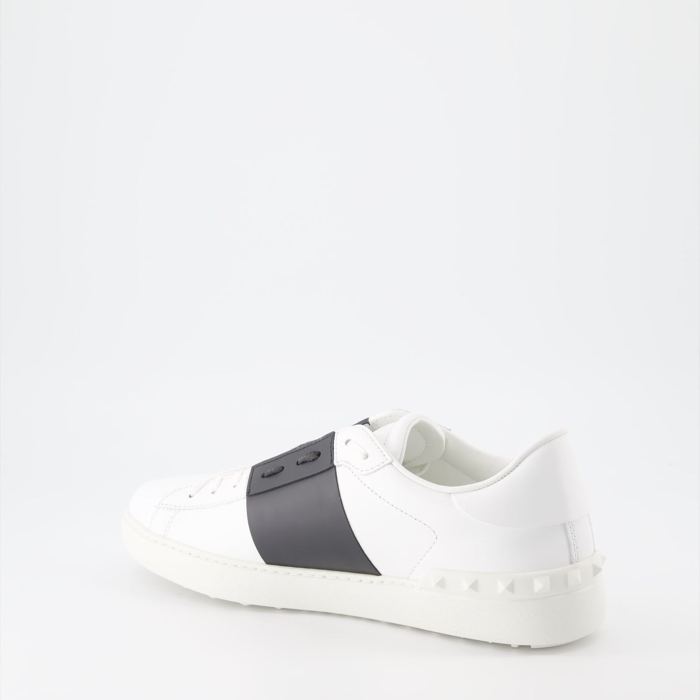 Valentino Garavani sneakers, luxury men's footwear, white-grey sneakers, designer sneakers, Valentino shoes