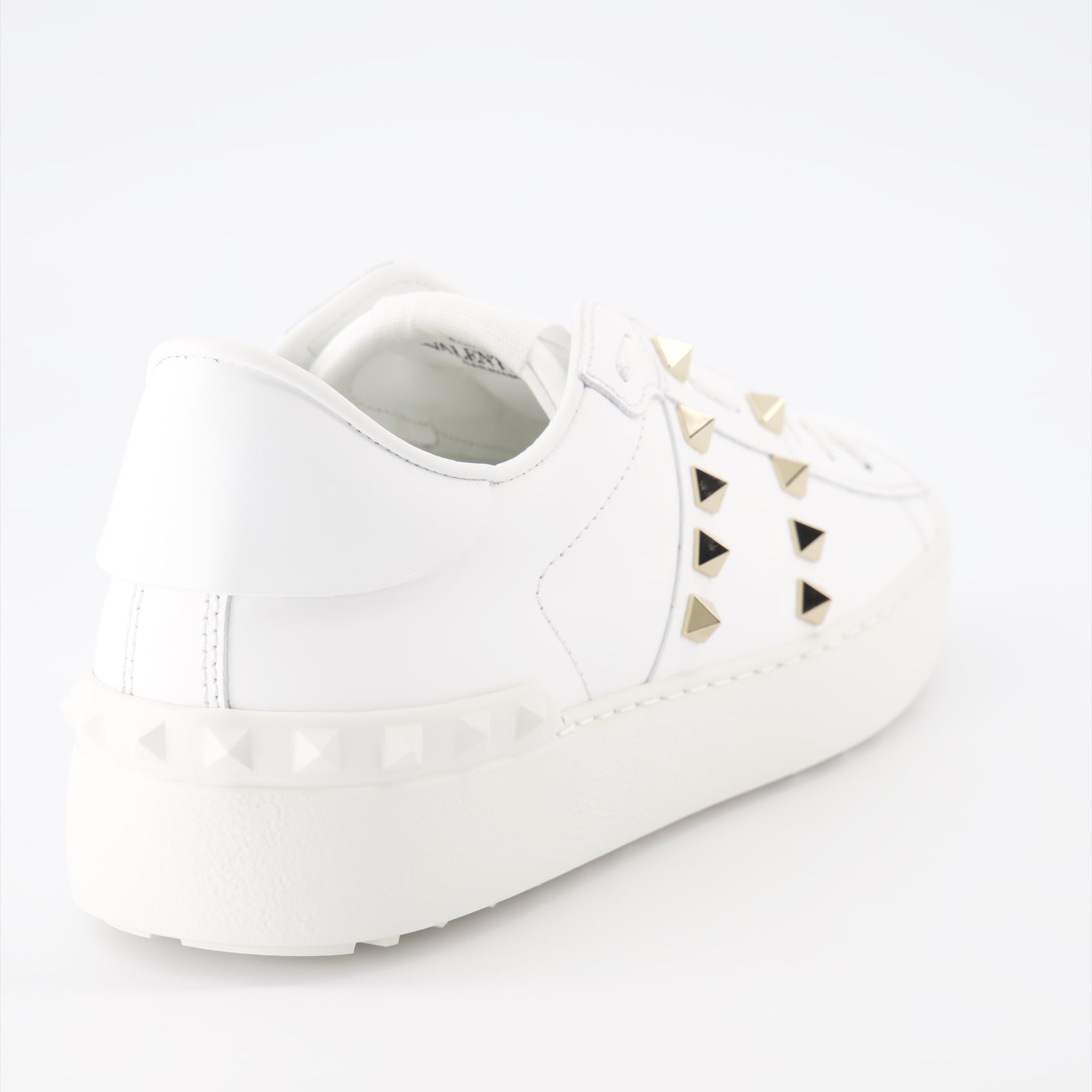 Valentino Garavani, Open Rockstud Sneakers, Luxury Women's Sneakers, Designer Footwear, Fashion Sneakers